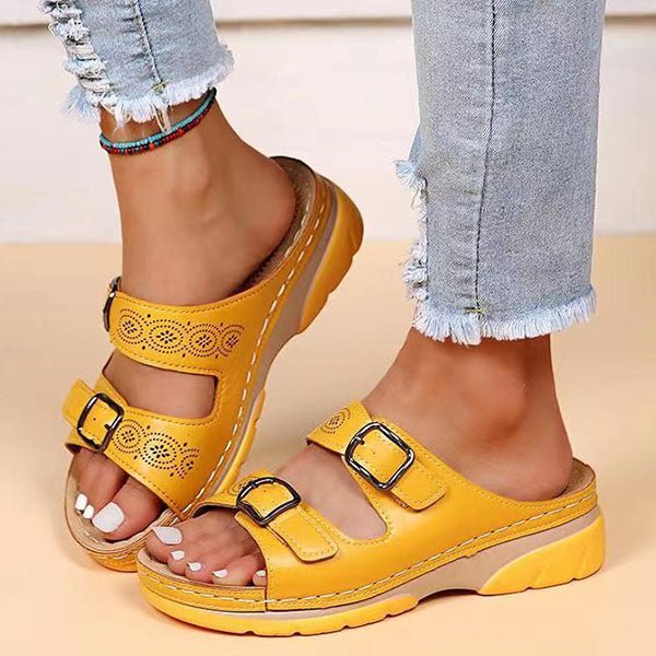 OrthoEase – Wide Toe Box Comfort Sandals For All day Walking