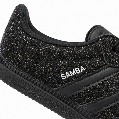 Adidas Samba - Triple Noir Brillant (Femme)