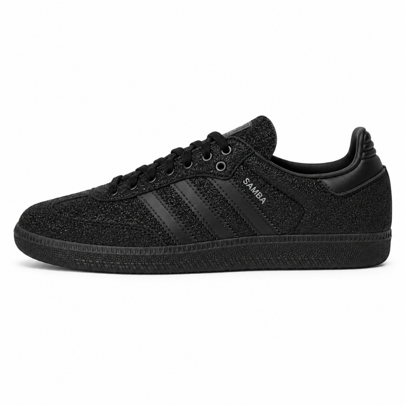 Adidas Samba - Triple Noir Brillant (Femme)