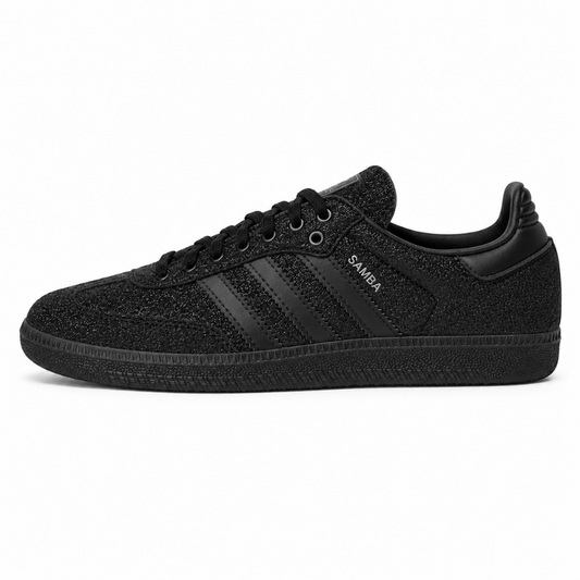 Adidas Samba - Triple Noir Brillant (Femme)