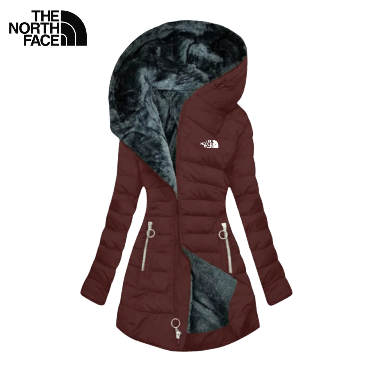 Hooded Faux-Fur Puffer Coat | Clearance Sale