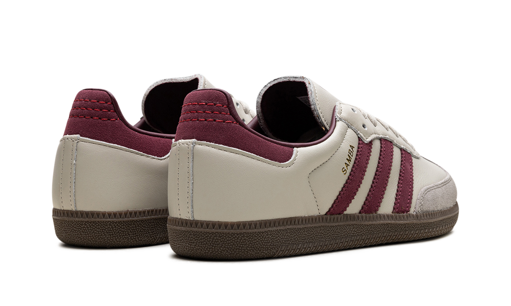Adidas Samba Gris mastic Bordeaux
