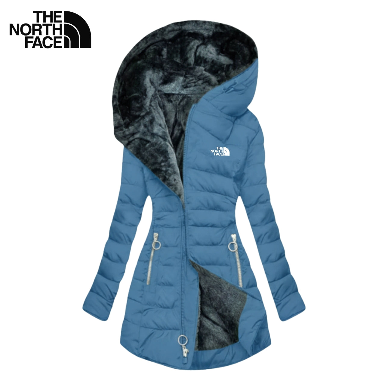 Hooded Faux-Fur Puffer Coat | Clearance Sale