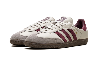 Adidas Samba Gris mastic Bordeaux