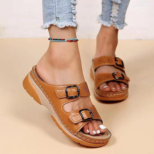 OrthoEase – Wide Toe Box Comfort Sandals For All day Walking