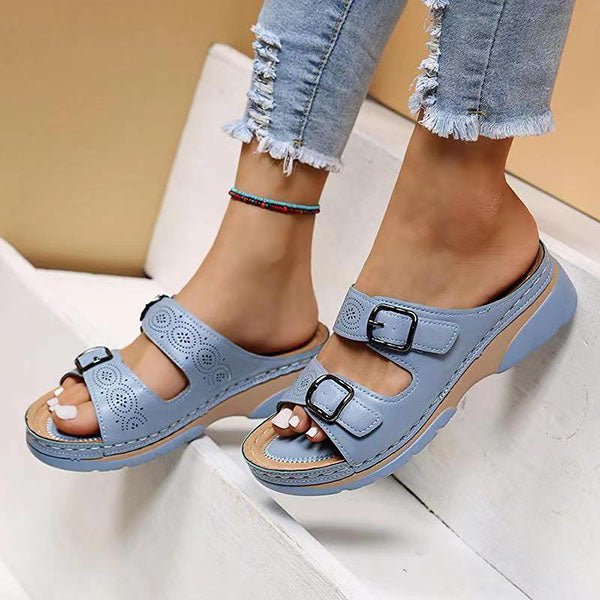 OrthoEase – Wide Toe Box Comfort Sandals For All day Walking