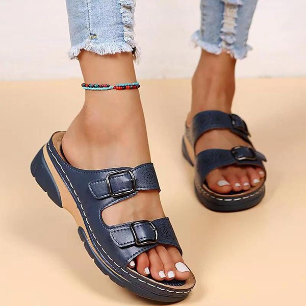OrthoEase – Wide Toe Box Comfort Sandals For All day Walking