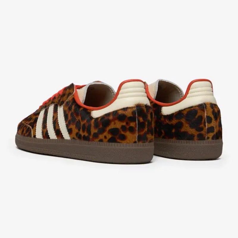 Adidas Sambas OG Léopard Rouge