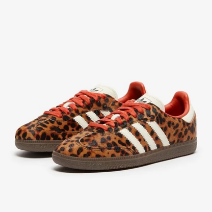 Adidas Sambas OG Léopard Rouge