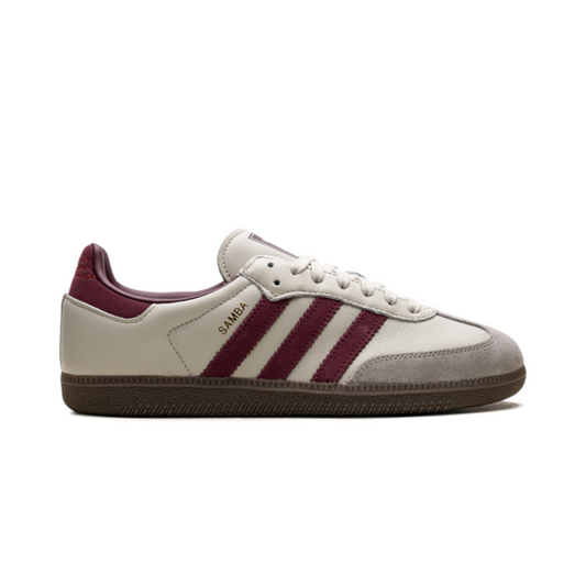 Adidas Samba Gris mastic Bordeaux