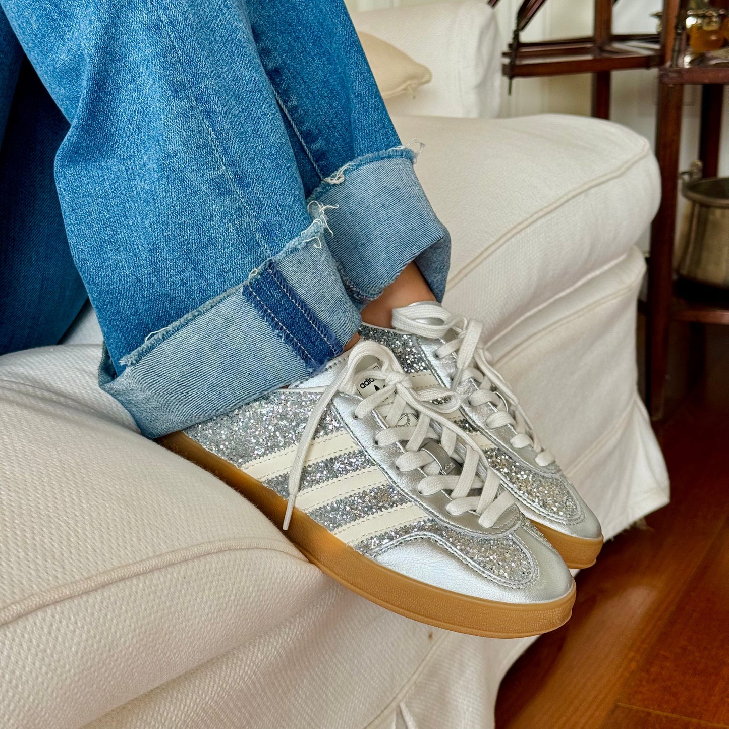 Adidas Gazelle Snowfall Shine Femme