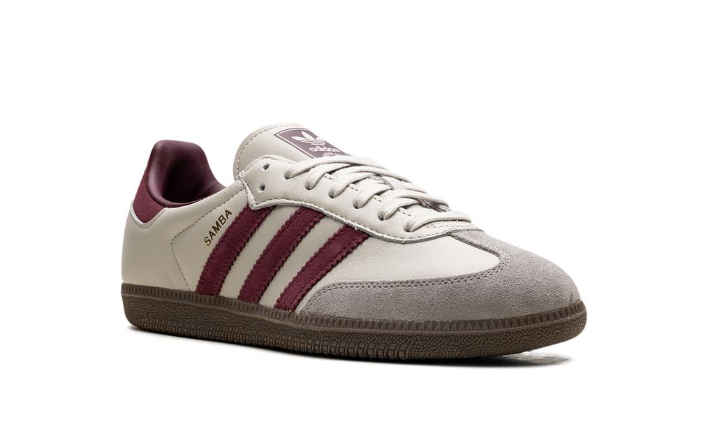 Adidas Samba Gris mastic Bordeaux