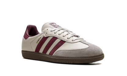Adidas Samba Gris mastic Bordeaux