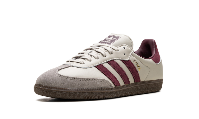 Adidas Samba Gris mastic Bordeaux